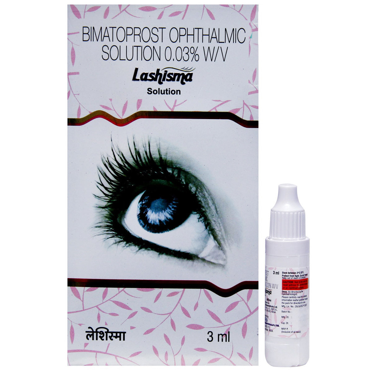 Lashisma Solution 3 ml, Pack of 1 SOLUTION Lashisma Solution 3 ml, Pack of 1 SOLUTION