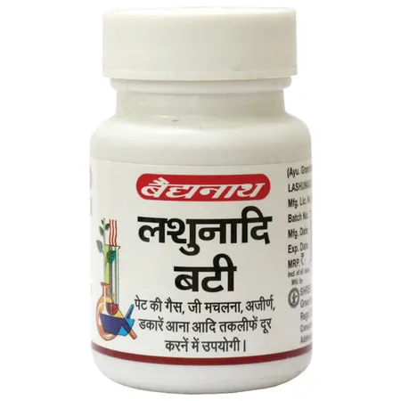 Baidyanath Lashunadi Bati, 80 Tablets