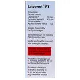 Latoprost RT BKC Free Eye Drops 2.5 ml, Pack of 1 EYE DROPS