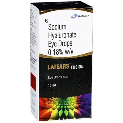 Latears Fusion Eye Drop 10 ml, Pack of 1 EYE DROPS