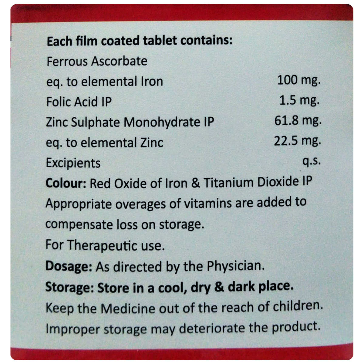 Lavifer-XT Tablet 10's, Pack of 10 TABLETS Lavifer-XT Tablet 10's, Pack of 10 TABLETS