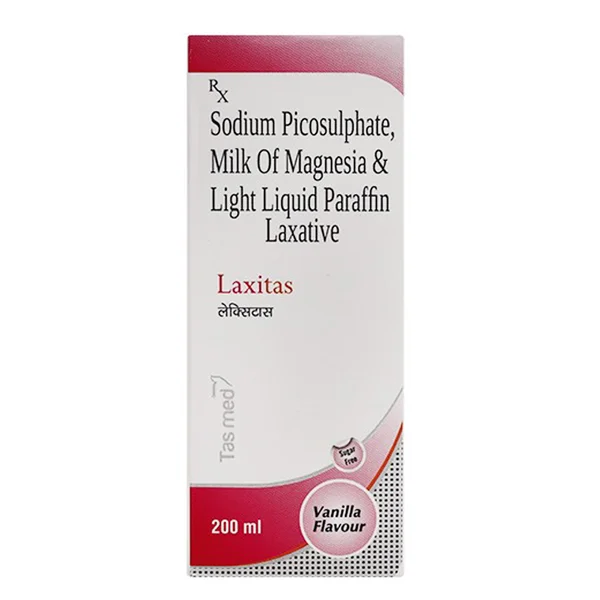 Laxitas Sugar Free Vanilla Oral Solution 200 ml