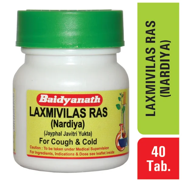 Baidyanath Laxmivilas Ras, 40 Tablets