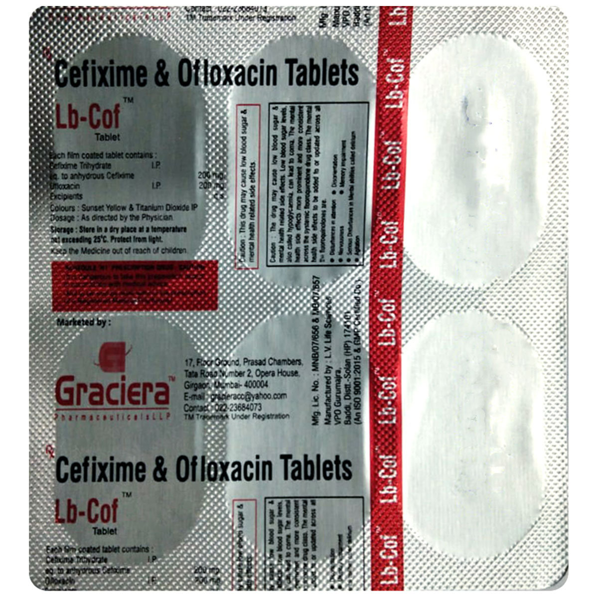 LB-Cof Tablet 6's, Pack of 6 TabletS LB-Cof Tablet 6's, Pack of 6 TabletS