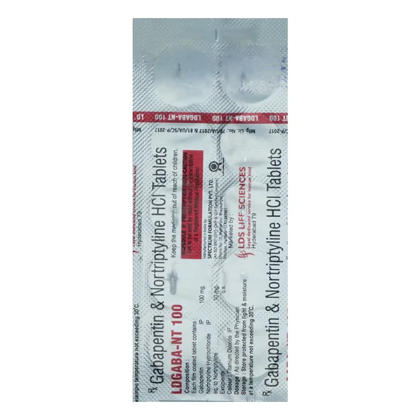 Ldgaba-NT 100 Tablet 10's