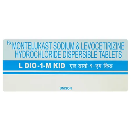 L Dio-1-M Kid Tablet 10's