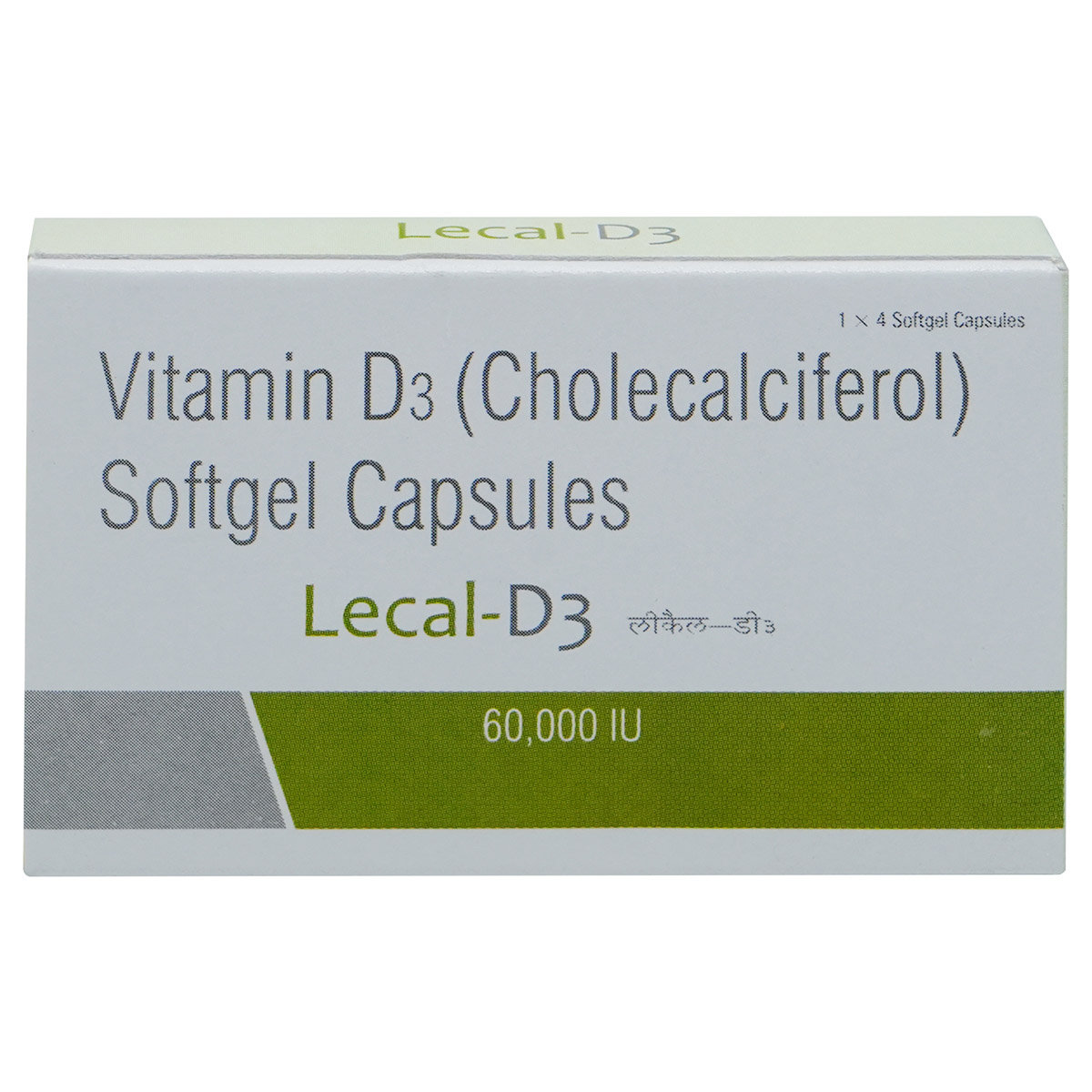 Lecal-D3 Softgel Capsule 4's, Pack of 4 Lecal-D3 Softgel Capsule 4's, Pack of 4