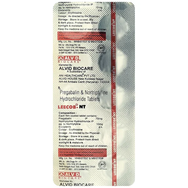 Leecob-NT Tablet 10's