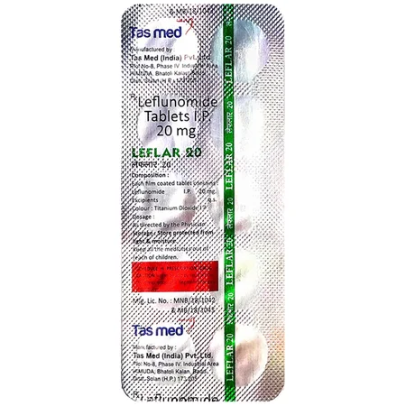 Leflar 20 Tablet 10's