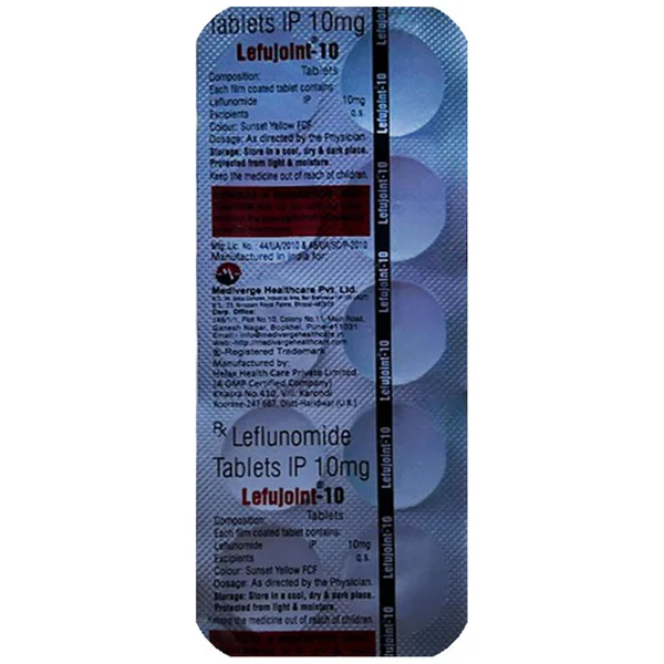 Lefujoint-10 Tablet 10's