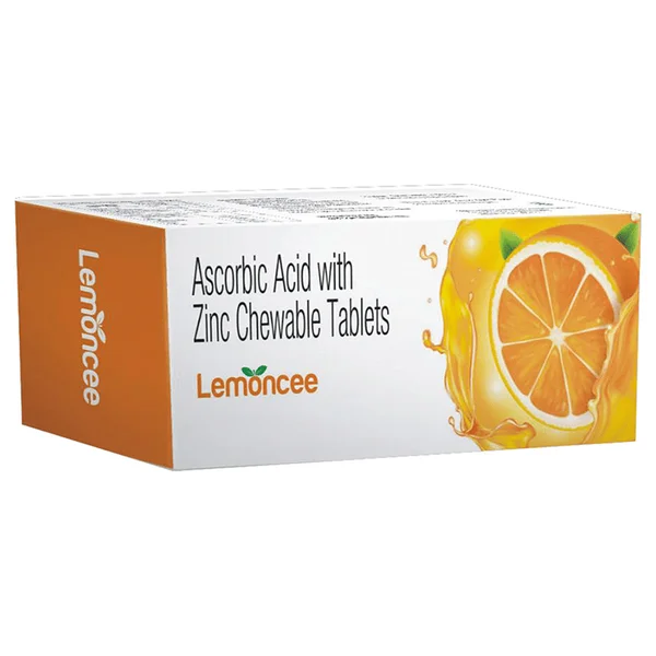 Lemoncee Orange Chewable Tablet 10's, Pack of 10 TABLETS
