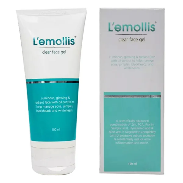 L'emollis Clear Face Gel 100 ml