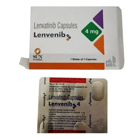 Lenvenib 4 mg Capsule 7's