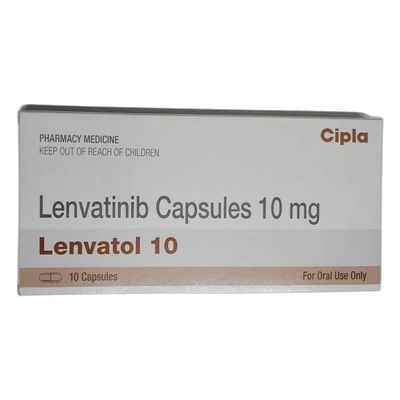 Lenvatol 10 Capsule 10's, Pack of 10 CAPSULES