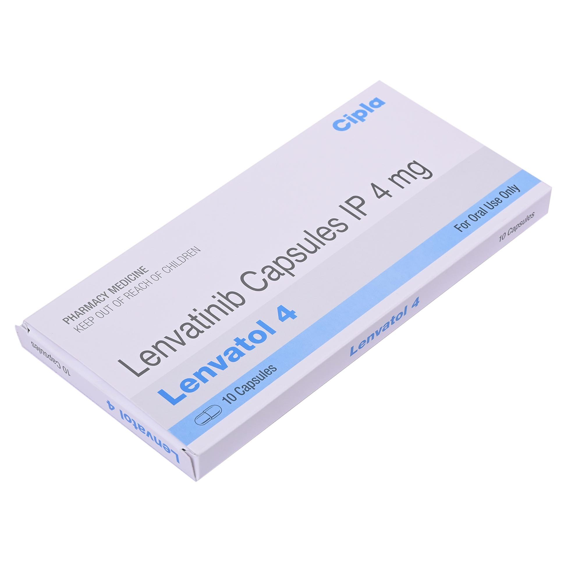 Lenvatol 4 Capsule 10's, Pack of 10 CAPSULES Lenvatol 4 Capsule 10's, Pack of 10 CAPSULES