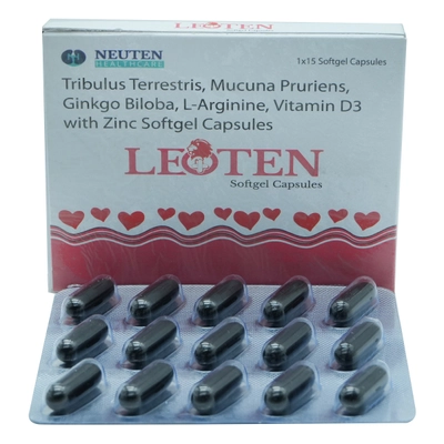 Leoten Softgel Capsule 15's, Pack of 15