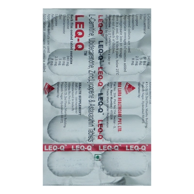 LEQ-Q Tablet 10's, Pack of 10 TabletS