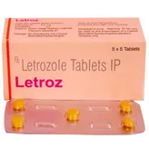 Letroz Tablet 5's, Pack of 5 TABLETS