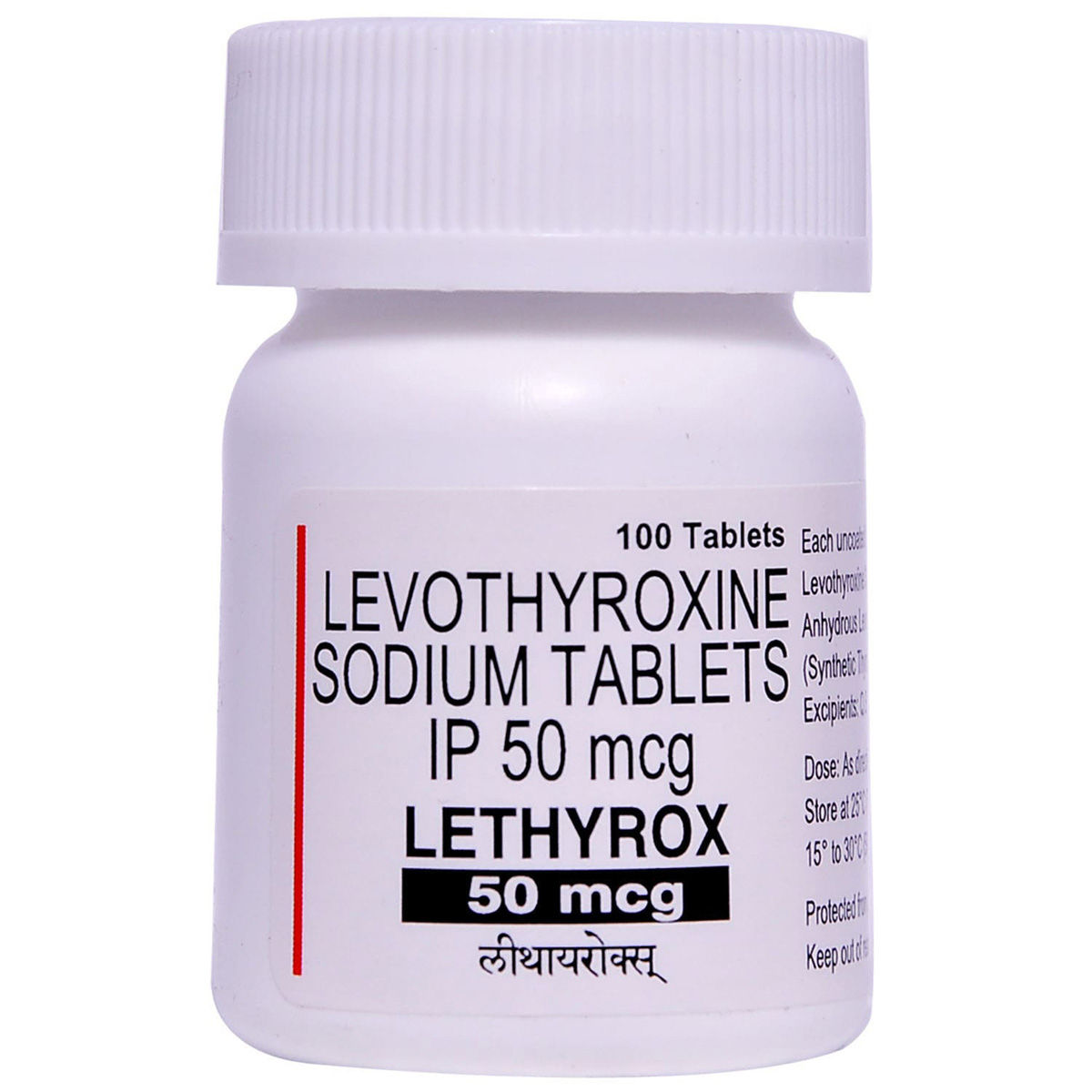 Lethyrox 50 mcg Tablet 100's Lethyrox 50 mcg Tablet 100's