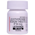 Lethyrox 50 mcg Tablet 100's