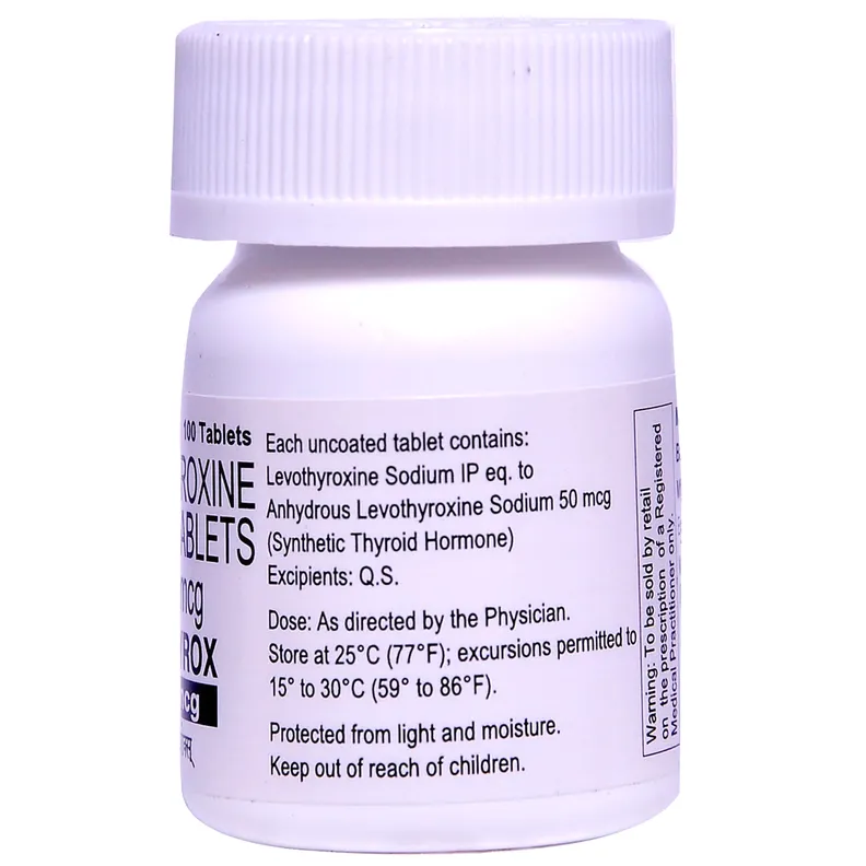 Buy Lethyrox 50 mcg Tablet online | Uses, Side Effects, Price and ...