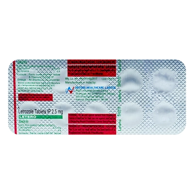 Letero 2.5 mg Tablet 10's, Pack of 10 IndiaS