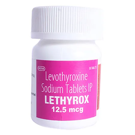 Lethyrox 12.5 mcg Tablet 50's