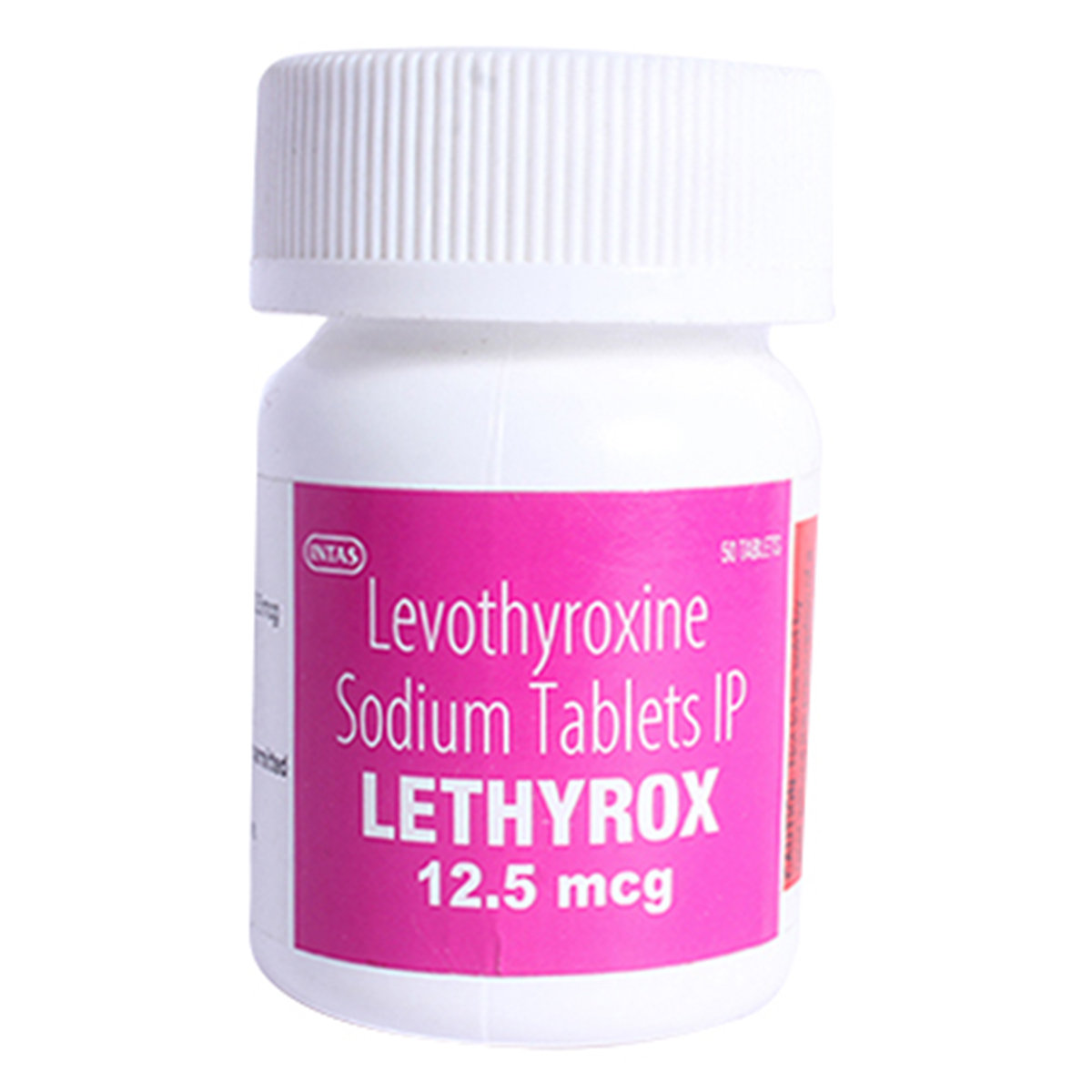Lethyrox 12.5 mcg Tablet 50's, Pack of 1 Tablet Lethyrox 12.5 mcg Tablet 50's, Pack of 1 Tablet