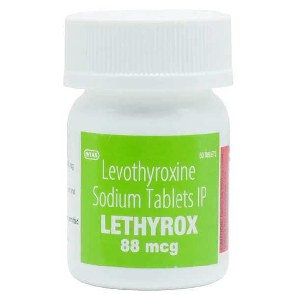 Lethyrox 88 mcg Tablet 50's, Pack of 1 Tablet