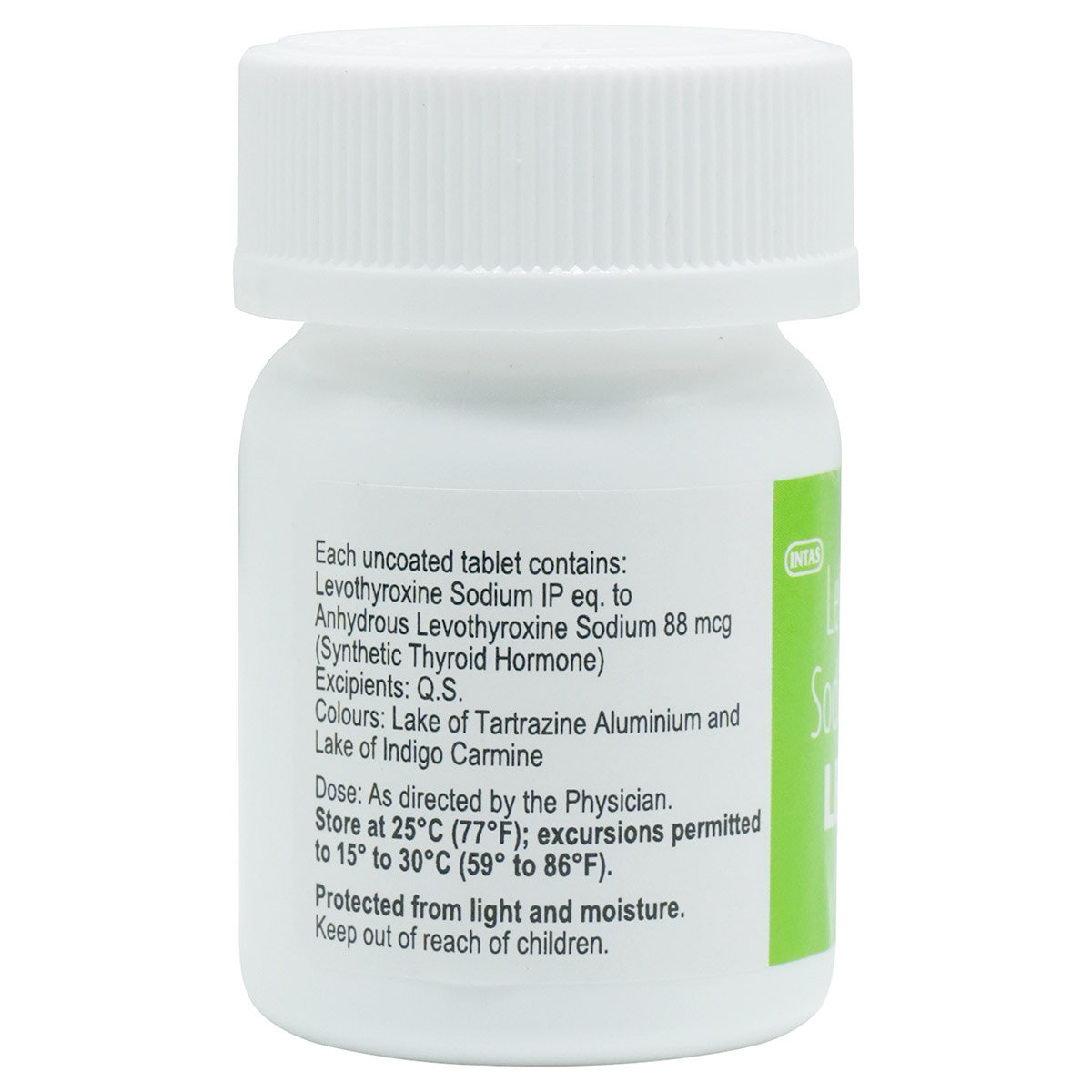 Lethyrox 88 mcg Tablet 50's, Pack of 1 Tablet Lethyrox 88 mcg Tablet 50's, Pack of 1 Tablet
