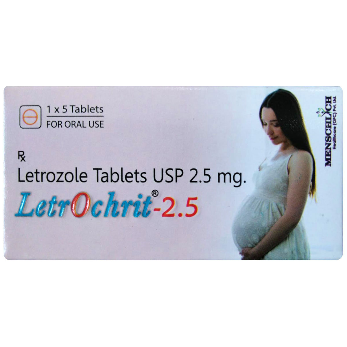 Letrochrit-2.5 Tablet 5's, Pack of 5 TABLETS Letrochrit-2.5 Tablet 5's, Pack of 5 TABLETS