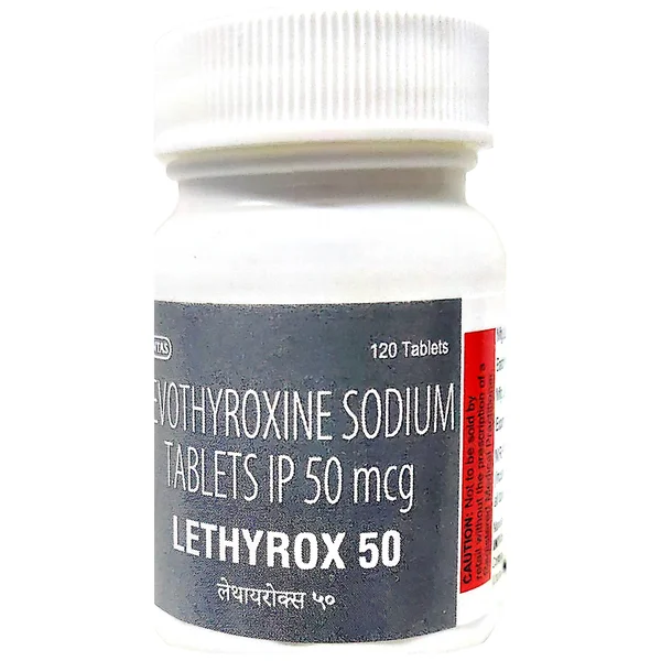 Lethyrox 50 Tablet 120's