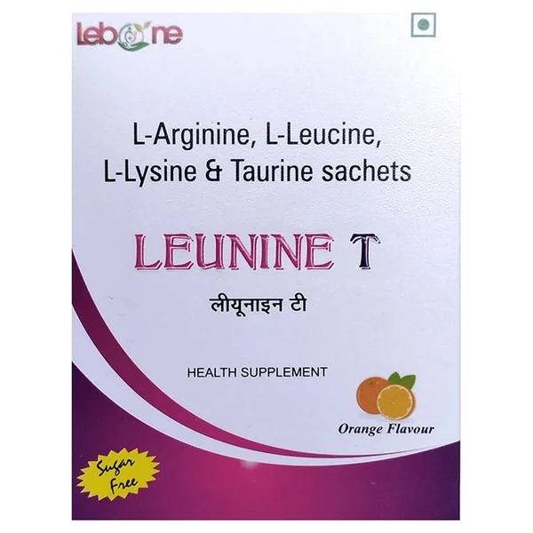 Leunine T Sugar Free Orange Sachet 10 gm