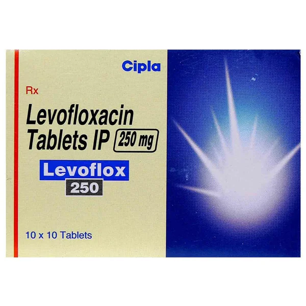 Levoflox 250 Tablet 10's, Pack of 10 TABLETS
