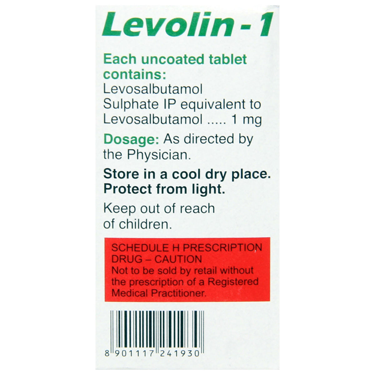 Levolin1 Tablet 10's Price, Uses, Side Effects, Composition Apollo