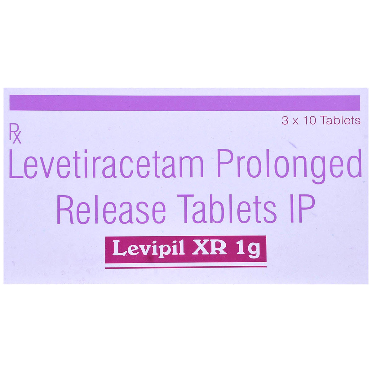 Levipil XR 1 gm Tablet 10's, Pack of 10 TABLETS Levipil XR 1 gm Tablet 10's, Pack of 10 TABLETS