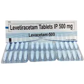 Levacetam 500 Tablet 10's, Pack of 10 TABLET MDS