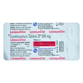 Levesure-500 Tablet 10's, Pack of 10 TabletS