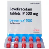 Levemex-500 Tablet 10's, Pack of 10 TABLETS