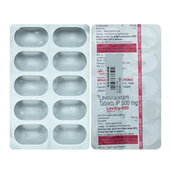 Levitry-500mg Tablet 10's