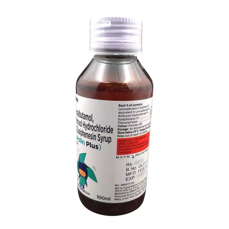 Levolin Plus Syrup 100 ml Price, Uses, Side Effects, Composition