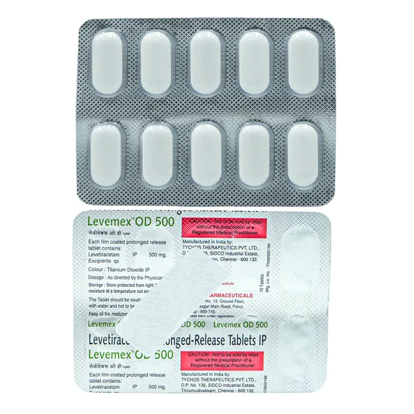 Levemex OD 500 Tablet 10's