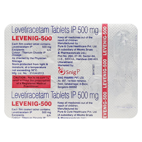 Levenig-500 Tablet 10's, Pack of 10 TabletS Levenig-500 Tablet 10's, Pack of 10 TabletS