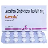 Levosiz Tablet 15's, Pack of 15 TABLETS