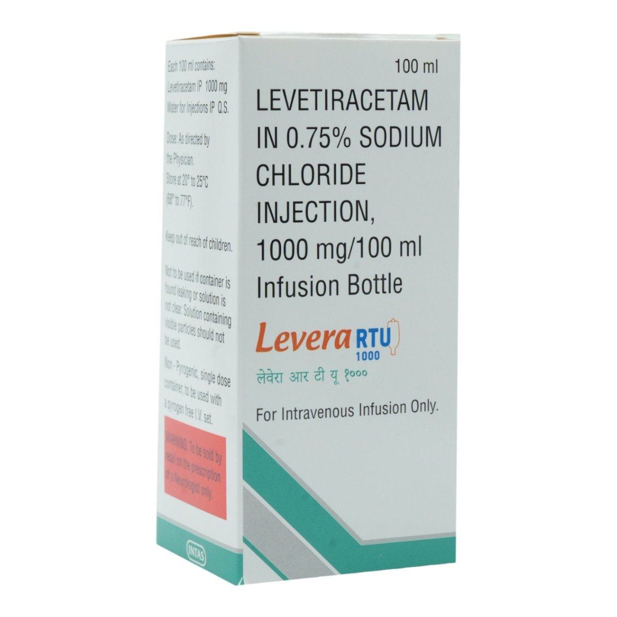 Levera Rtu 1000mg/100ml Injection, Pack of 1 Injection Levera Rtu 1000mg/100ml Injection, Pack of 1 Injection