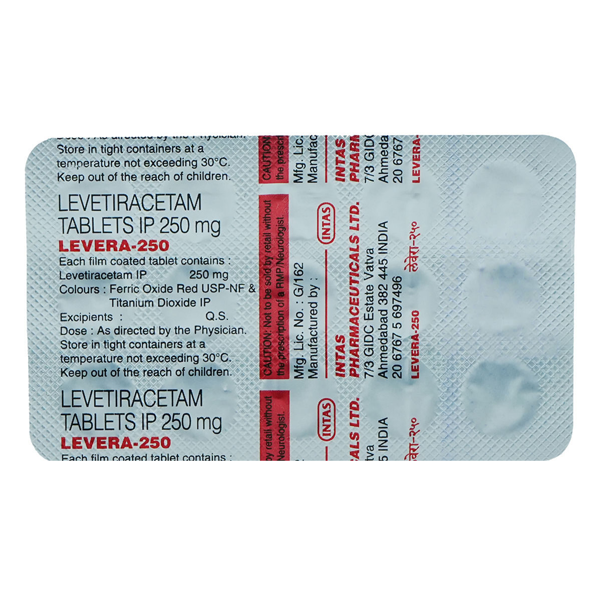 Levera250 Tablet 15's Price, Uses, Side Effects, Composition Apollo