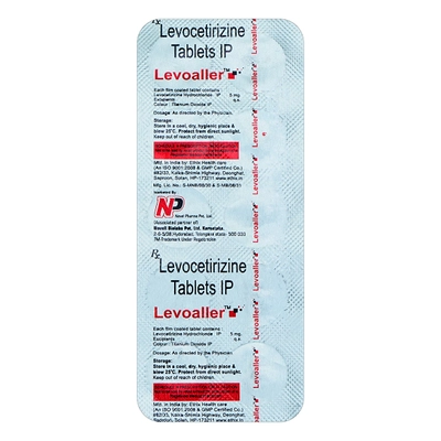 Levoaller 5 Tablet 10's, Pack of 10 TabletS