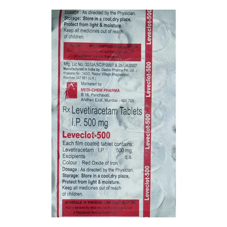 Leveclot-500 Tablet 10's