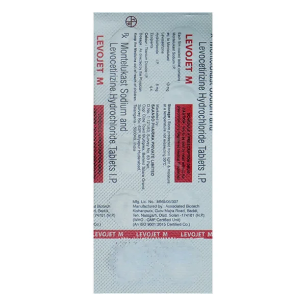 Levojet M Tablet 10's