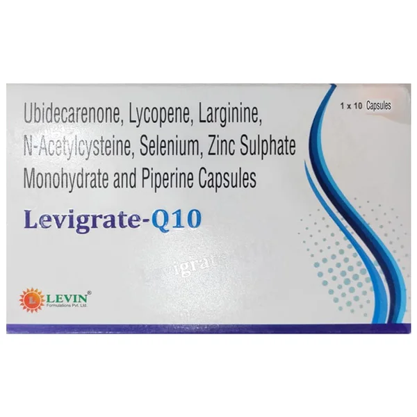 Levigrate-Q10 Capsule 10's